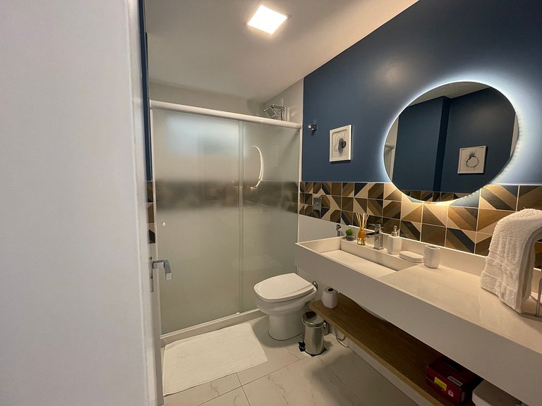 Apartamento sofisticado ao som do mar de Itapoã