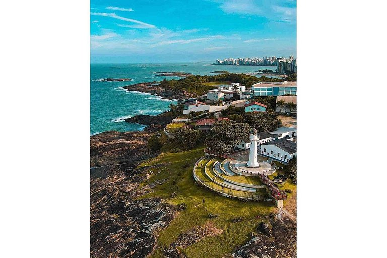 2Q moderno e aconchegante na Praia de Itapoã