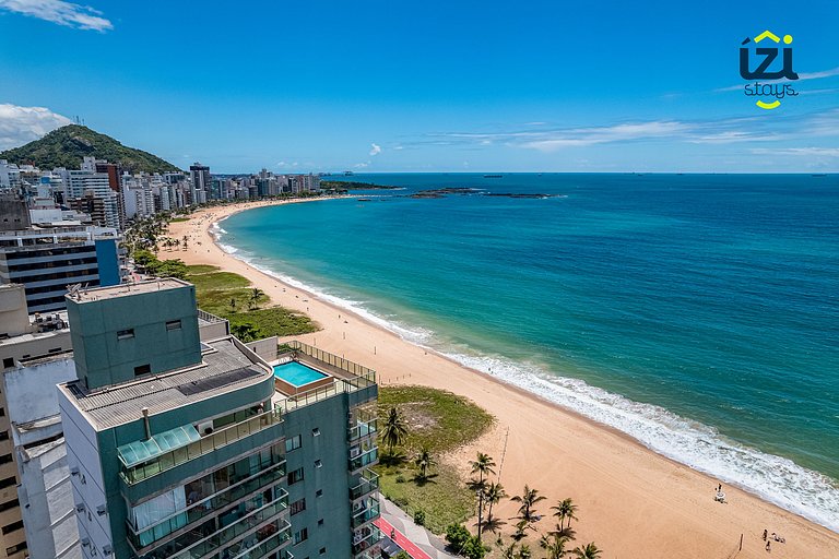 Frente Mar c Vista Maravilhosa da Praia da Costa