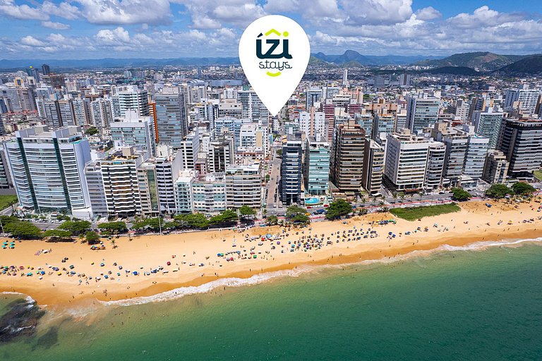 2Q moderno e aconchegante na Praia de Itapoã