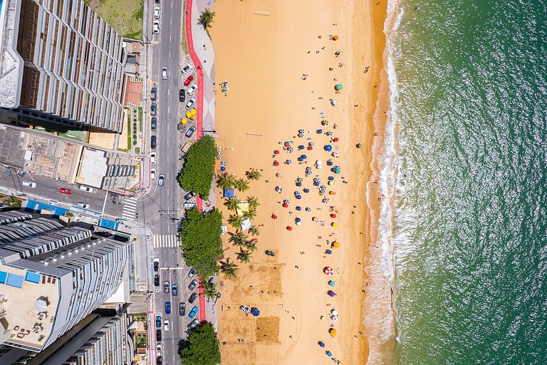 2Q moderno e aconchegante na Praia de Itapoã