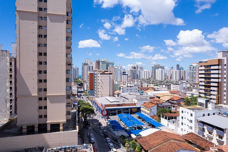 2Q moderno e aconchegante na Praia de Itapoã