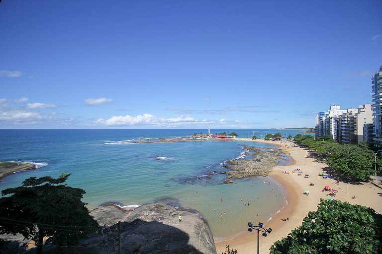 Apto c Vista Espetacular p Praia das Castanheiras
