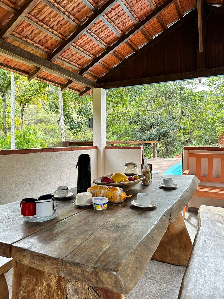 Sítio incrível 4Q c/ piscina e área de churrasco