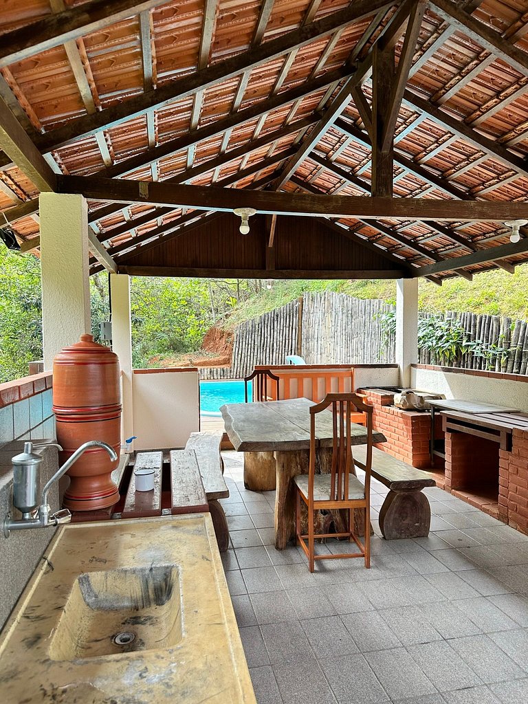 Sítio incrível 4Q c/ piscina e área de churrasco