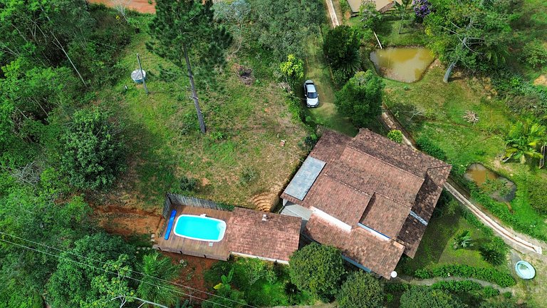 Sítio incrível 4Q c/ piscina e área de churrasco