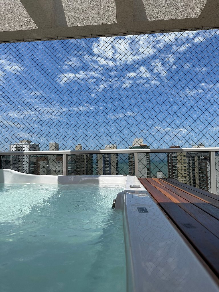 Cobertura Duplex c/Jacuzzi e Churrasqueira Privada