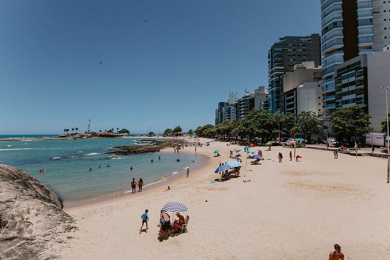 Apto c Vista Espetacular p Praia das Castanheiras