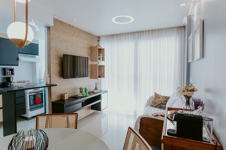 Apartamento Aconchegante na Praia da Costa