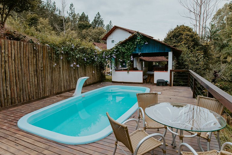 Sítio incrível 4Q c/ piscina e área de churrasco