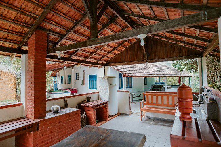 Sítio incrível 4Q c/ piscina e área de churrasco