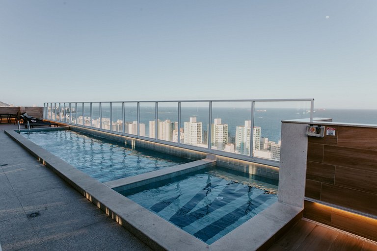 2Q moderno c/ Piscina e Academia