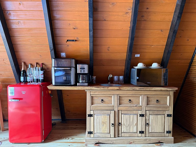 Cabana dos Sonhos às margens do Rio Jucu