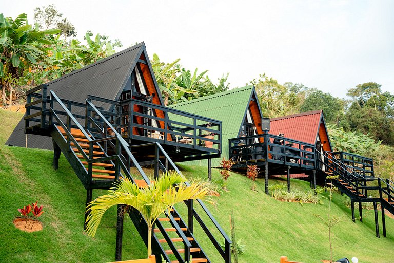 Chalé Aconchegante com Jacuzzi em Domingos Martins