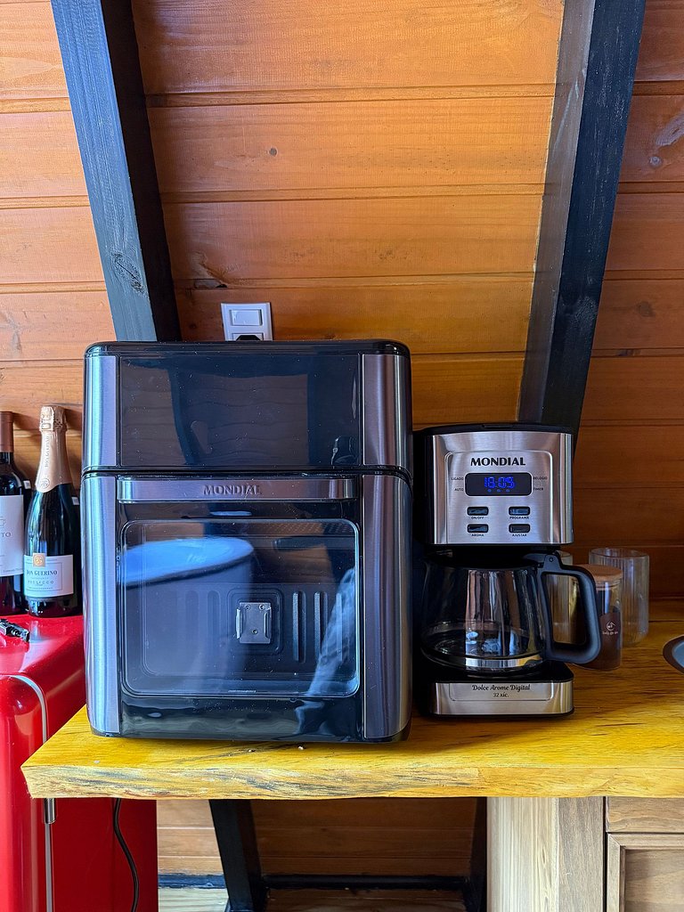 Chalé com Jacuzzi Privativa e Vista do Rio Jucu