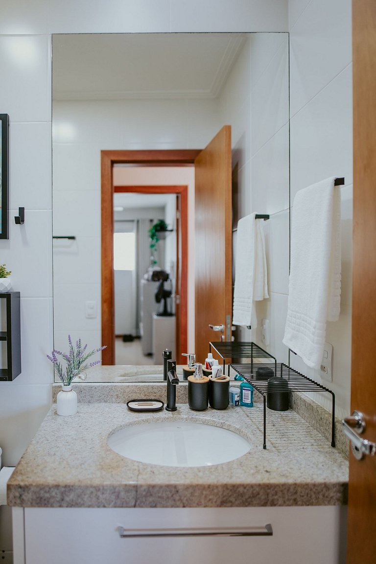 Apto 2Q decorado c/ Vista para o Mar de Itaparica