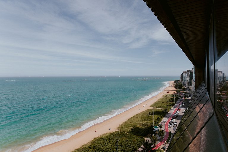Flat com Vista para o Mar na Praia da Costa