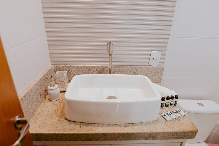 Apto 2Q decorado próximo ao Mar de Itaparica