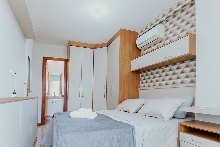 Apto 2Q decorado próximo ao Mar de Itaparica