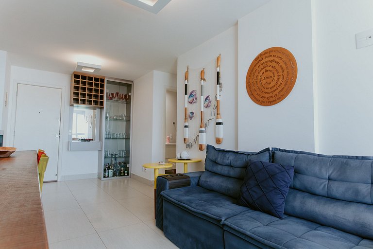 2Q Enseada Azul c/ piscina na cob. e churrasqueira