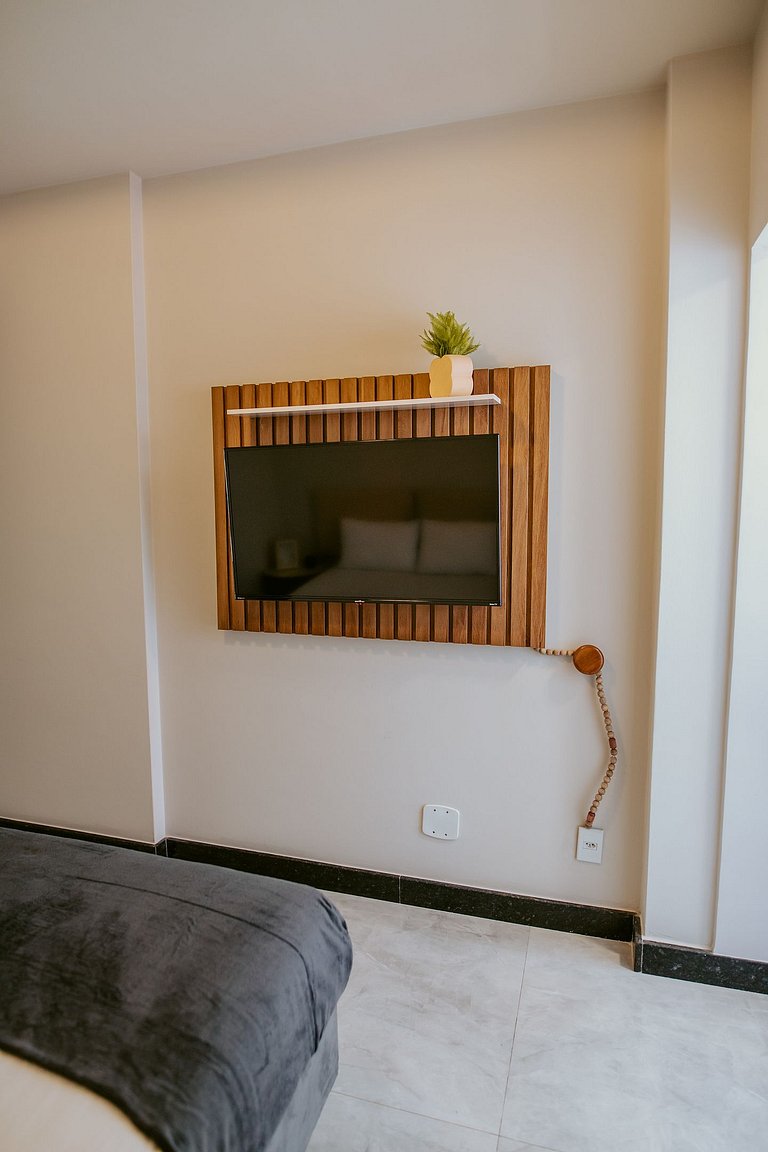 Aconchegante a Passos do Mar | Praia da Costa