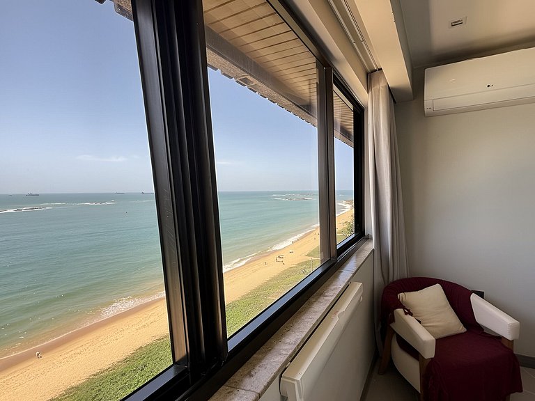 Flat com Vista para o Mar na Praia da Costa