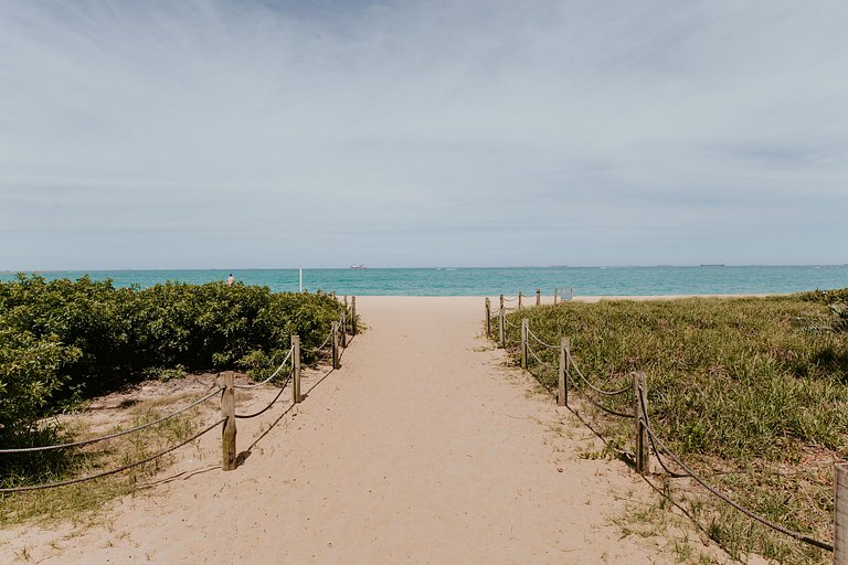 Flat com Vista para o Mar na Praia da Costa