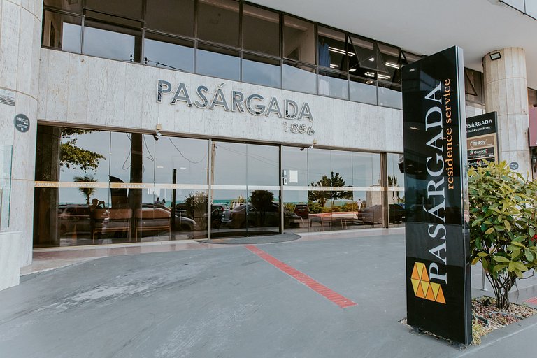 Flat com Vista para o Mar na Praia da Costa