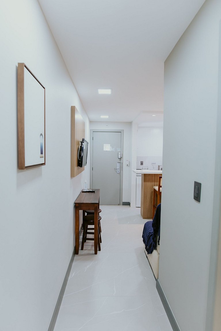 Flat com Vista para o Mar na Praia da Costa