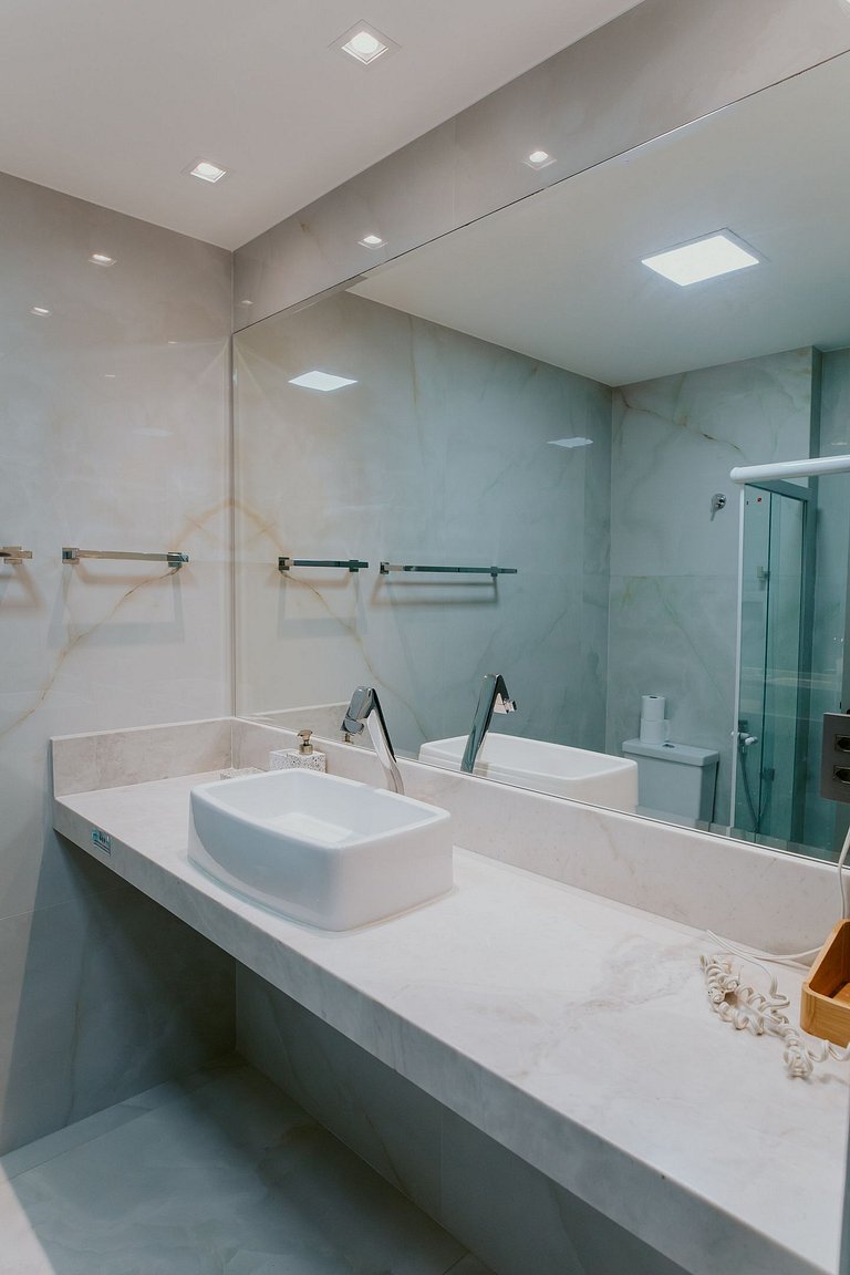 Flat com Vista para o Mar na Praia da Costa