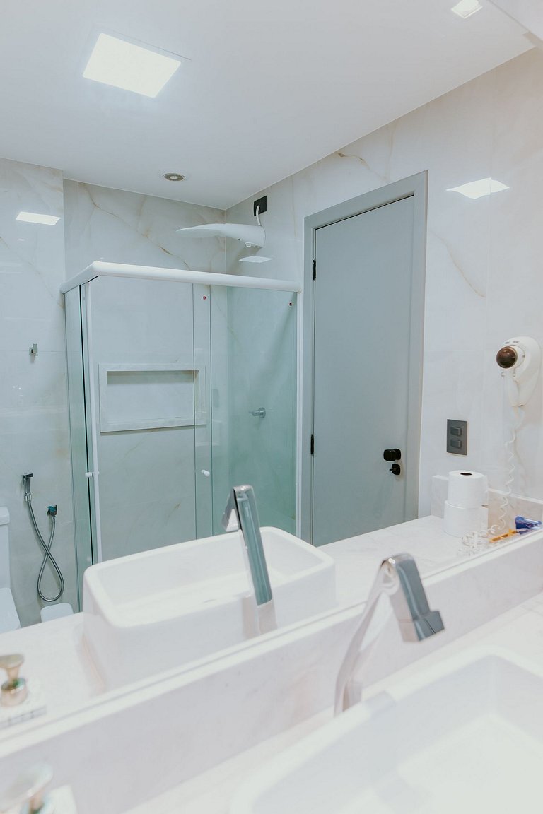 Flat com Vista para o Mar na Praia da Costa