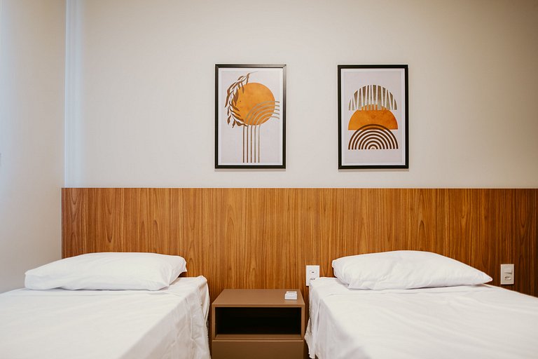 2 Quartos Alto Padrão na Praia de Itaparica