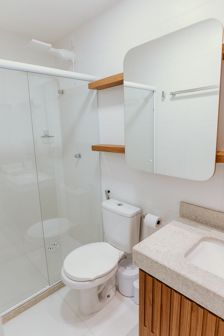 2 Quartos Alto Padrão na Praia de Itaparica