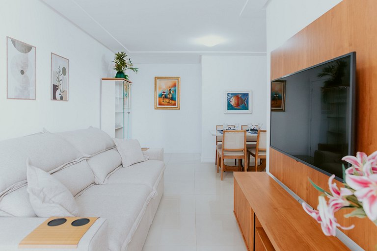 2 Quartos Climatizados a Poucos Metros da Praia