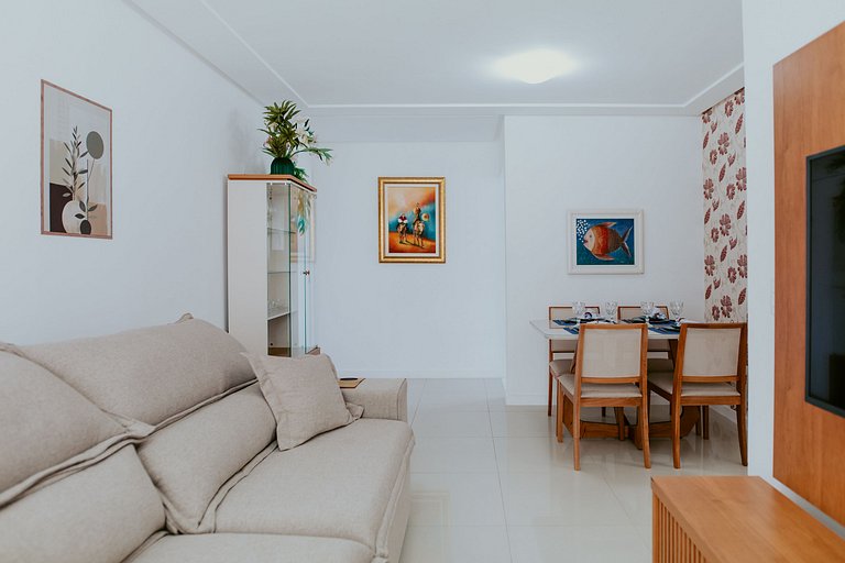 2 Quartos Climatizados a Poucos Metros da Praia