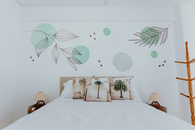 2 Quartos Climatizados a Poucos Metros da Praia