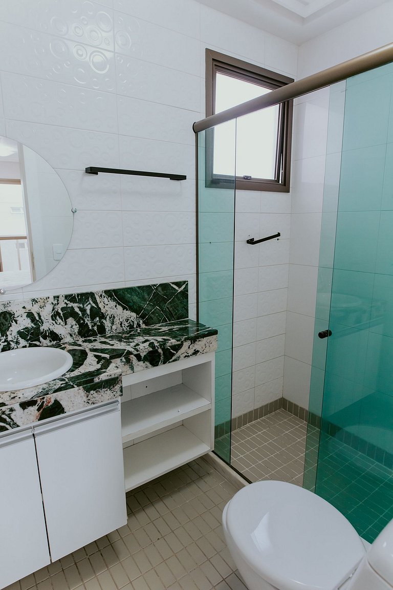 2 Quartos Climatizados a Poucos Metros da Praia