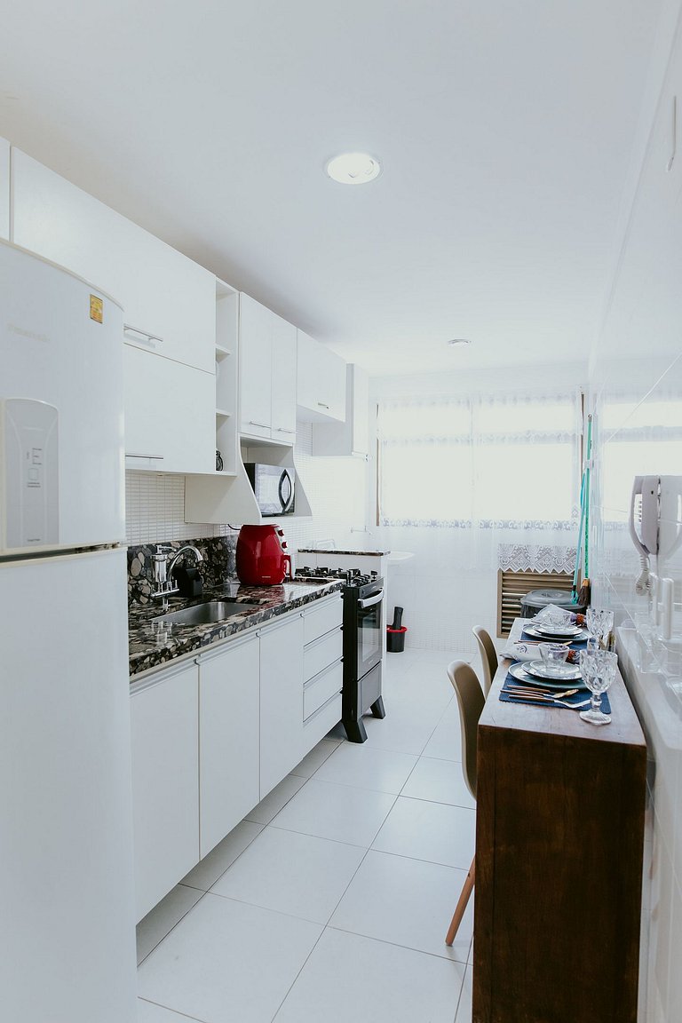 2 Quartos Climatizados a Poucos Metros da Praia