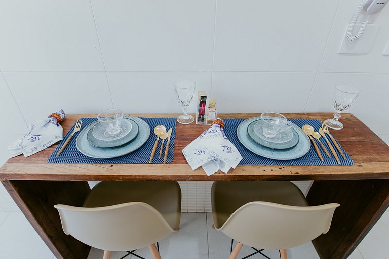 2 Quartos Climatizados a Poucos Metros da Praia