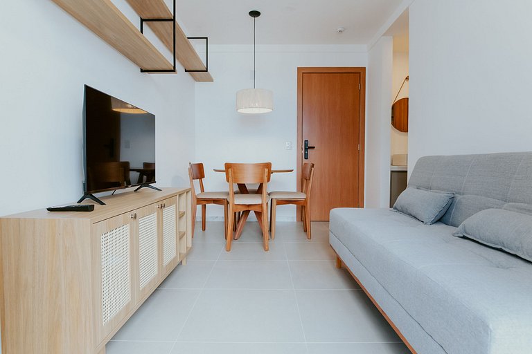 Apartamento Aconchegante na Praia de Itaparica