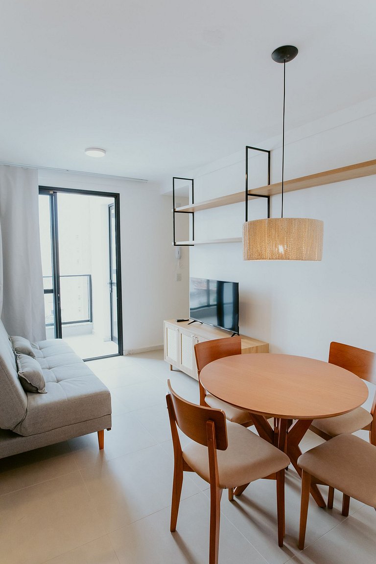 Apartamento Aconchegante na Praia de Itaparica