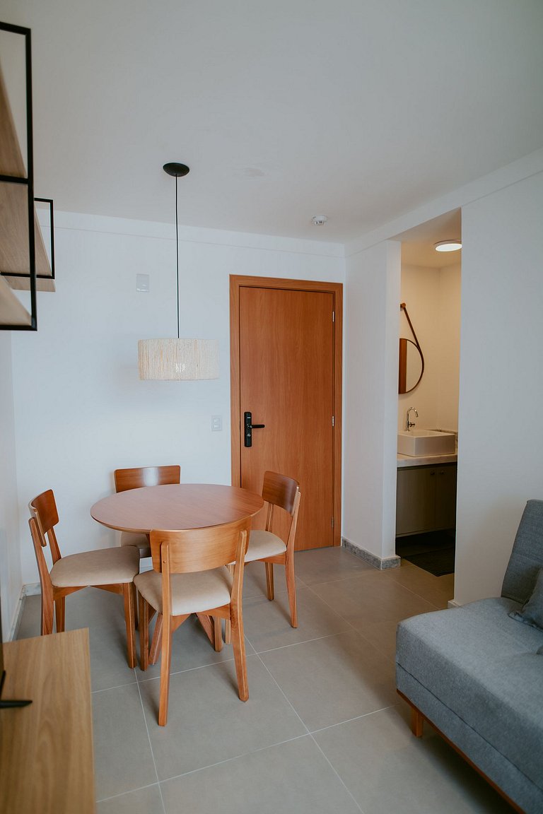 Apartamento Aconchegante na Praia de Itaparica