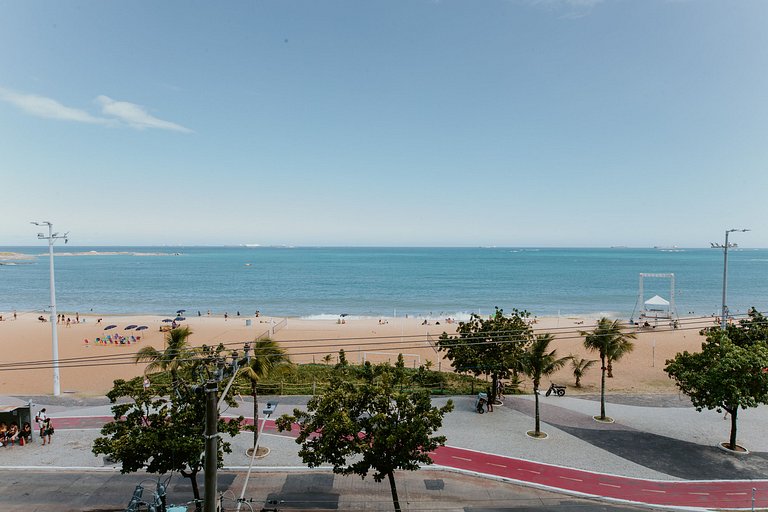 Studio de Frente para o Mar na Praia da Costa