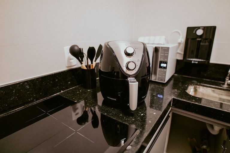 Studio de Frente para o Mar na Praia da Costa