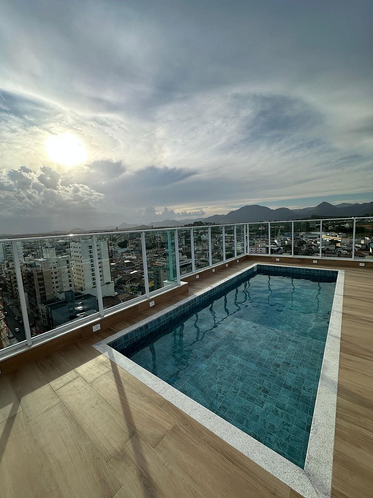 3Q sofisticado a 100m do mar na Praia do Morro