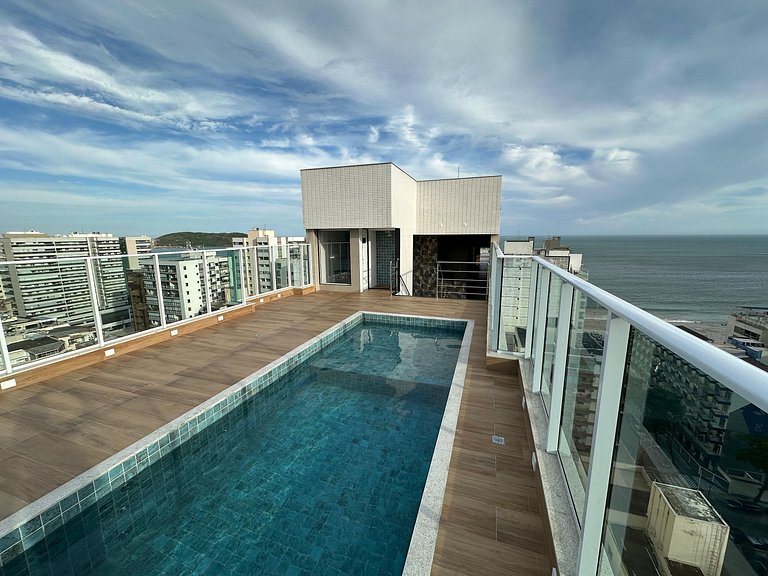 3Q sofisticado a 100m do mar na Praia do Morro