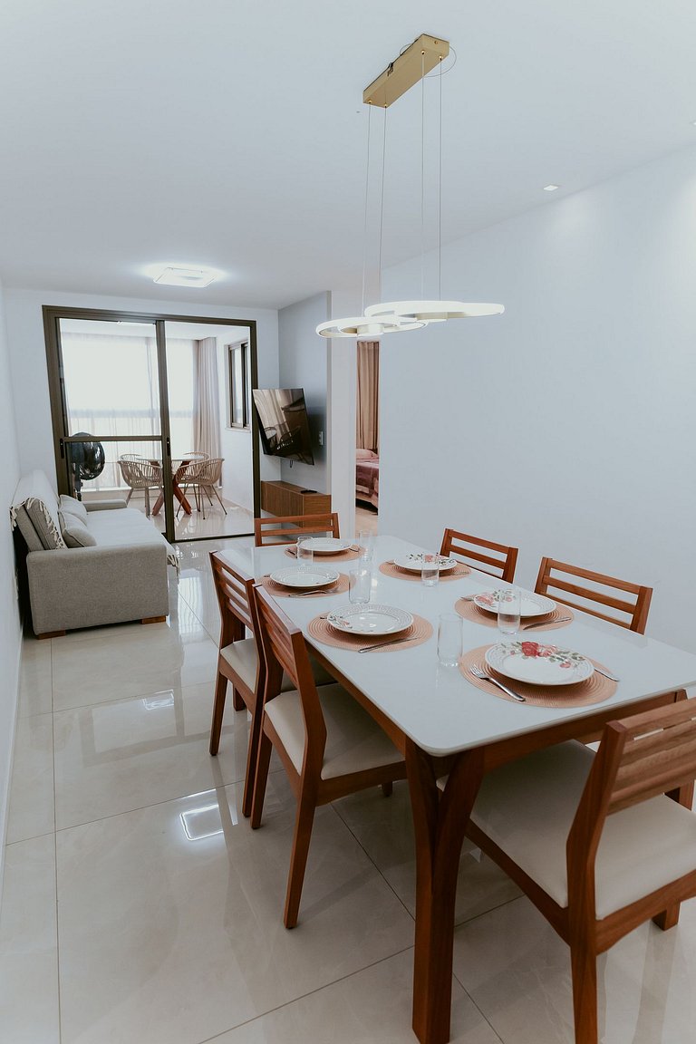 Conforto e excelente localização na Praia da Costa