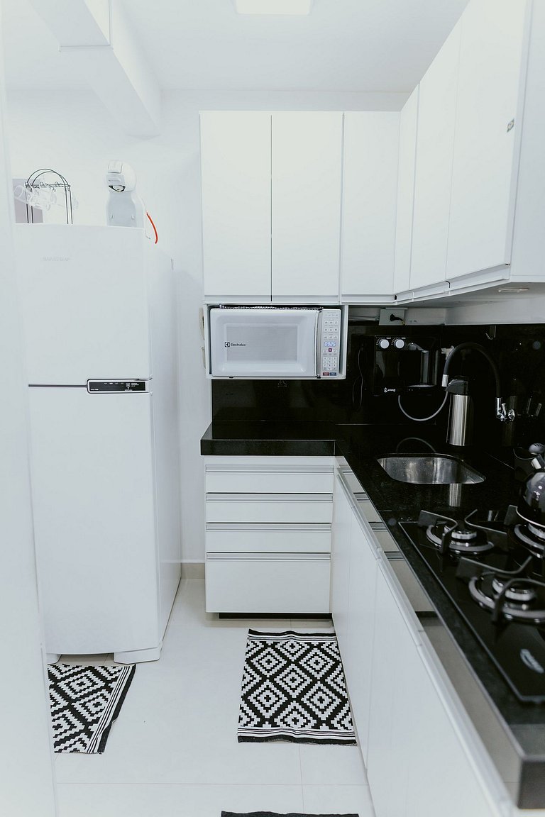 02 Quartos Moderno e Confortável na Praia da Costa