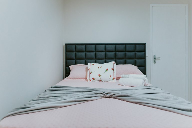 02 Quartos Moderno e Confortável na Praia da Costa