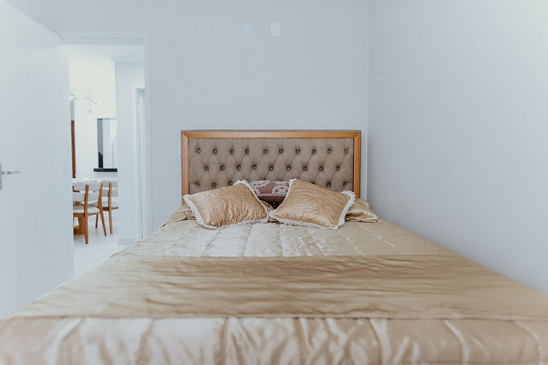 02 Quartos Moderno e Confortável na Praia da Costa